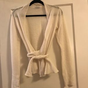 Off white ballerina wrap